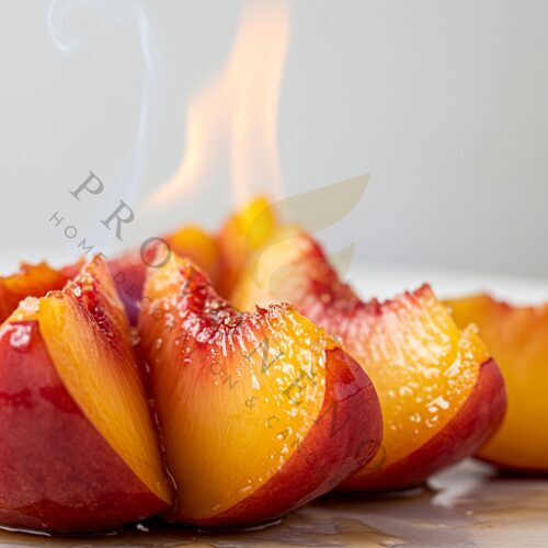 Čajové svíčky PEACH FLAMBE